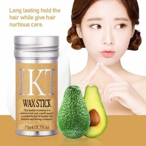 IKT Hair Wax Stick – Styling Gel Cream for Men & Women | Frizz Fix, Edge Control & Fluffy Hair Setter