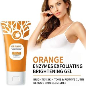 Orange Enzyme Exploiting Gel – Brightening, Exfoliating & Nourishing Citrus Skincare for Radiant, Healthy, Glowing Complexion Every Day (80g)