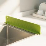 Silicone Sink Splash Guard for Kitchen – Adjustable Water Barrier