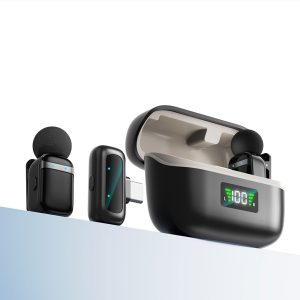 Mini8 Rts Lavalier Metal Condenser Lightweight Wireless Dual Microphone Biggest Battery