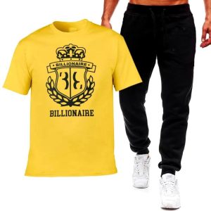 Premium Micro Men’s Tracksuit Billionaire Print – Comfortable Sportswear | Gym & Workout Suit
