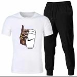 Premium Micro Men’s Tracksuit Cup Hand Print – Comfortable Sportswear | Gym & Workout Suit