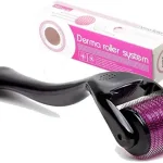 Titanium Needles Derma Roller 0.5mm Length Size - Skincare Product Designed For Beauty And Daily Skincare Routine - With Box