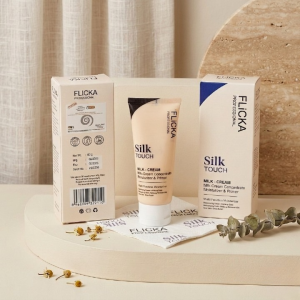 Flicka Professional Silk Touch Milk-Cream – Multi-Function Moisturizer & Primer - 60 gm