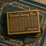 Umrah Saving Box - Box For Umrah Saving | Umrah Saving Box - Best Quality Umrah Saving Box - Umrah Saving Box Dark Brown, Wooden Money Box for Umrah - 210,000
