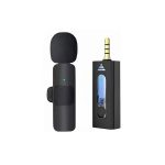 K35 High Quality Collar Wireless Single Microphone - Electronic Accessory Designed For Audio Recording And Daily Streaming Routine