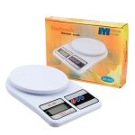 Kitchen Scale - High Precision Digital Electronic Food Weight Measurement Device Compact Portable Cooking Baking Scale Balance Tool
