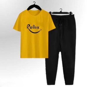 Premium Micro Men’s Tracksuit Relax Print – Comfortable Sportswear | Gym & Workout Suit