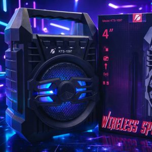 Professional Rechargeable Bluetooth 3.1 Speaker with RGB Light & FM Radio