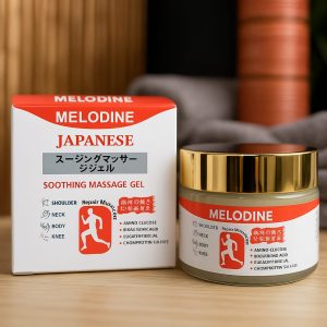 Melodine Japanese Soothing Massage Gel 50g – Fast-Acting Relief for Neck, Shoulder, Knee & Muscle Pain