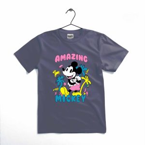 Amazing Mickey Printed T-Shirt for Kids