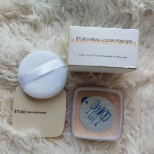 Etude Real Loose Powder – Oil Control & Smooth Matte Finish | Shades 21 & 22